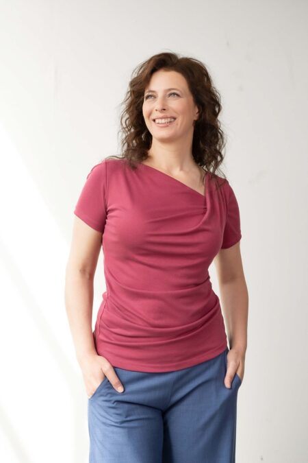 Asymmetrical shirt